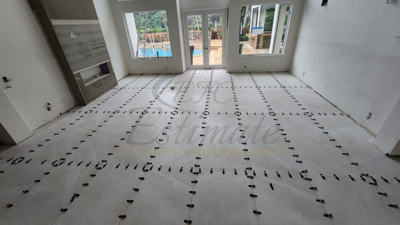 Luxury Porcelain Tile Floor Installation for Hallways