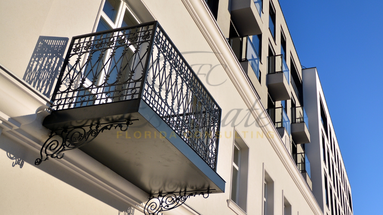 Metal Balcony Railings for Homes and Condos in Florida