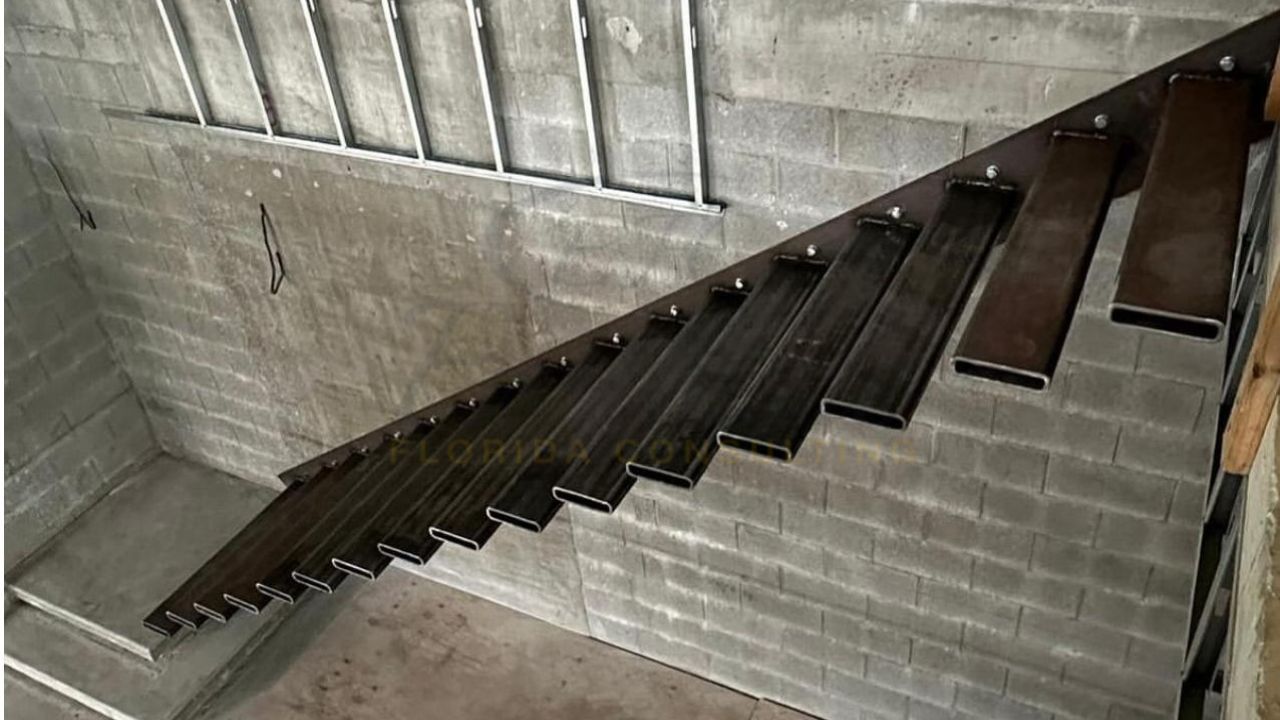 Metal Stairs and Balcony Railing Installation in Florida