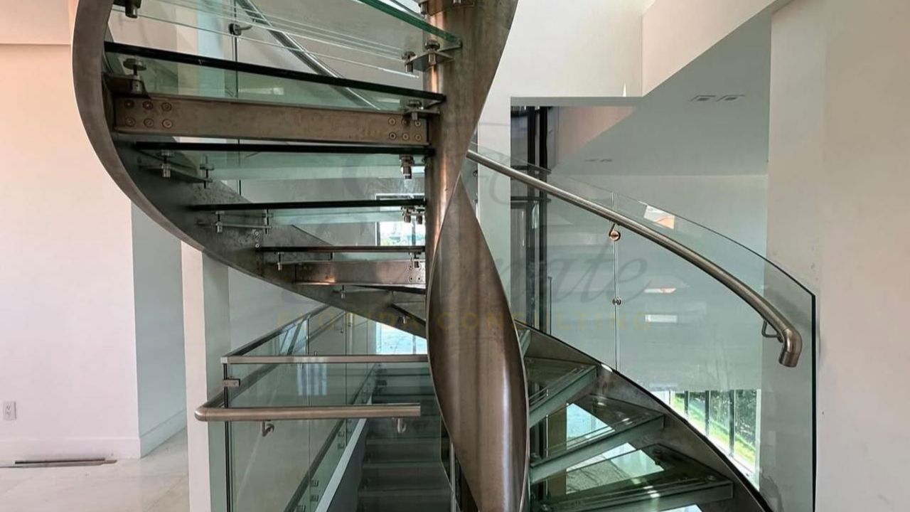 Modern Metal Stair Designs for Homes in Boynton Beach