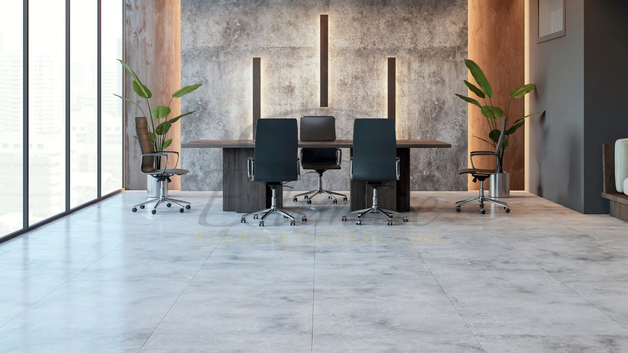 Office Porcelain Tile Flooring in Boynton Beach, FL