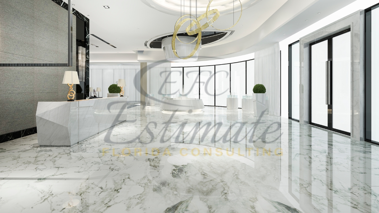 Porcelain Tile Installation for 20000 sq ft Commercial Property