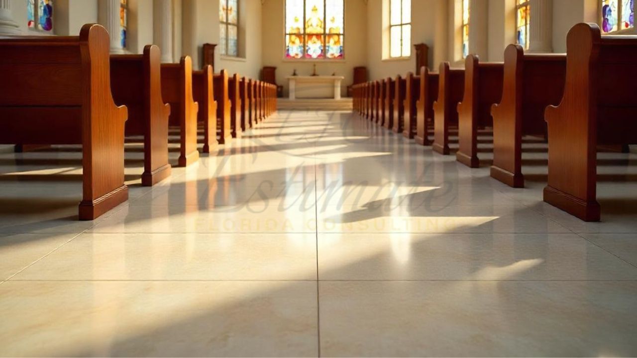 Porcelain Tile Installer for Churches in Plantation