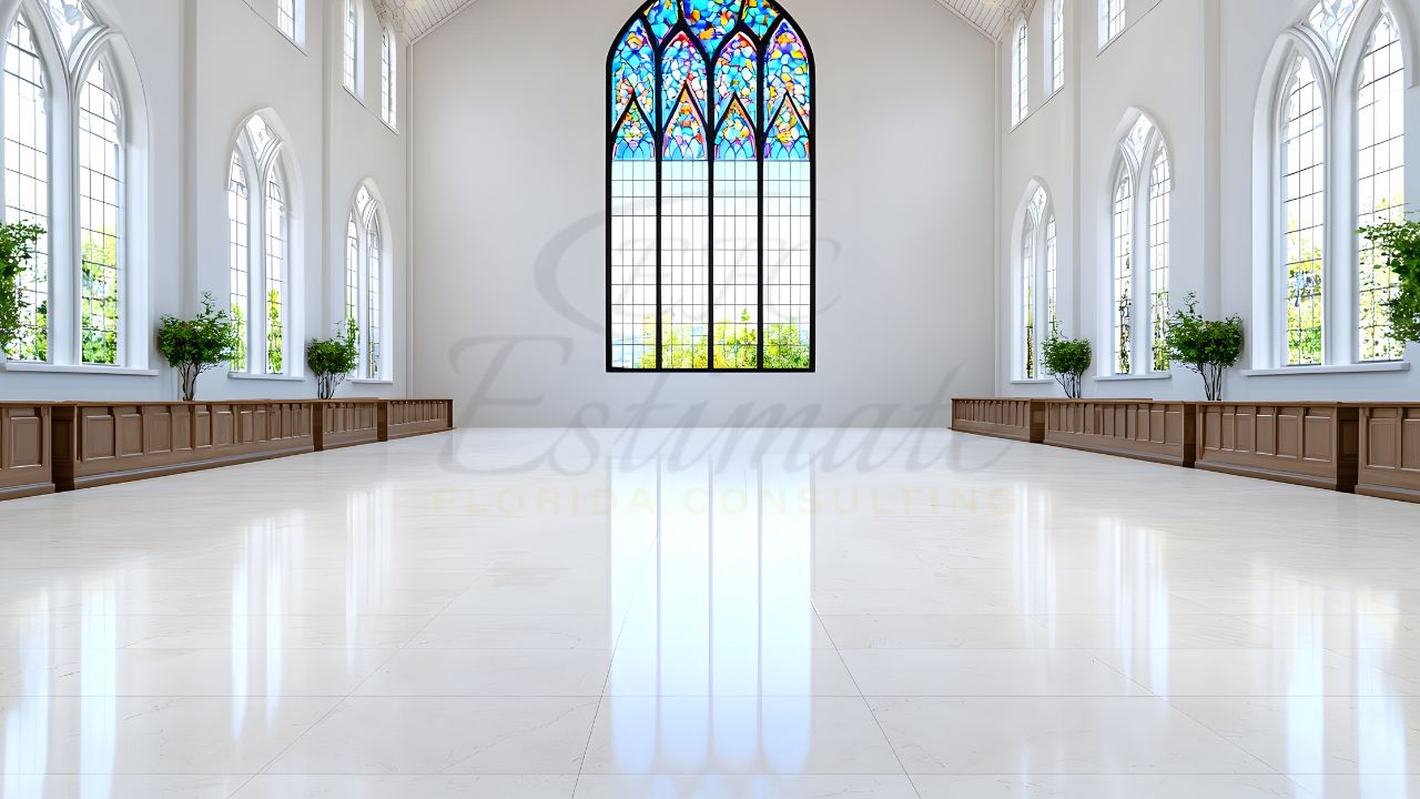 Porcelain Tile Installer for Churches in Hollywood