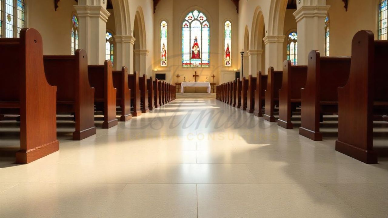 Porcelain Tile Installer for Churches in Clearwater