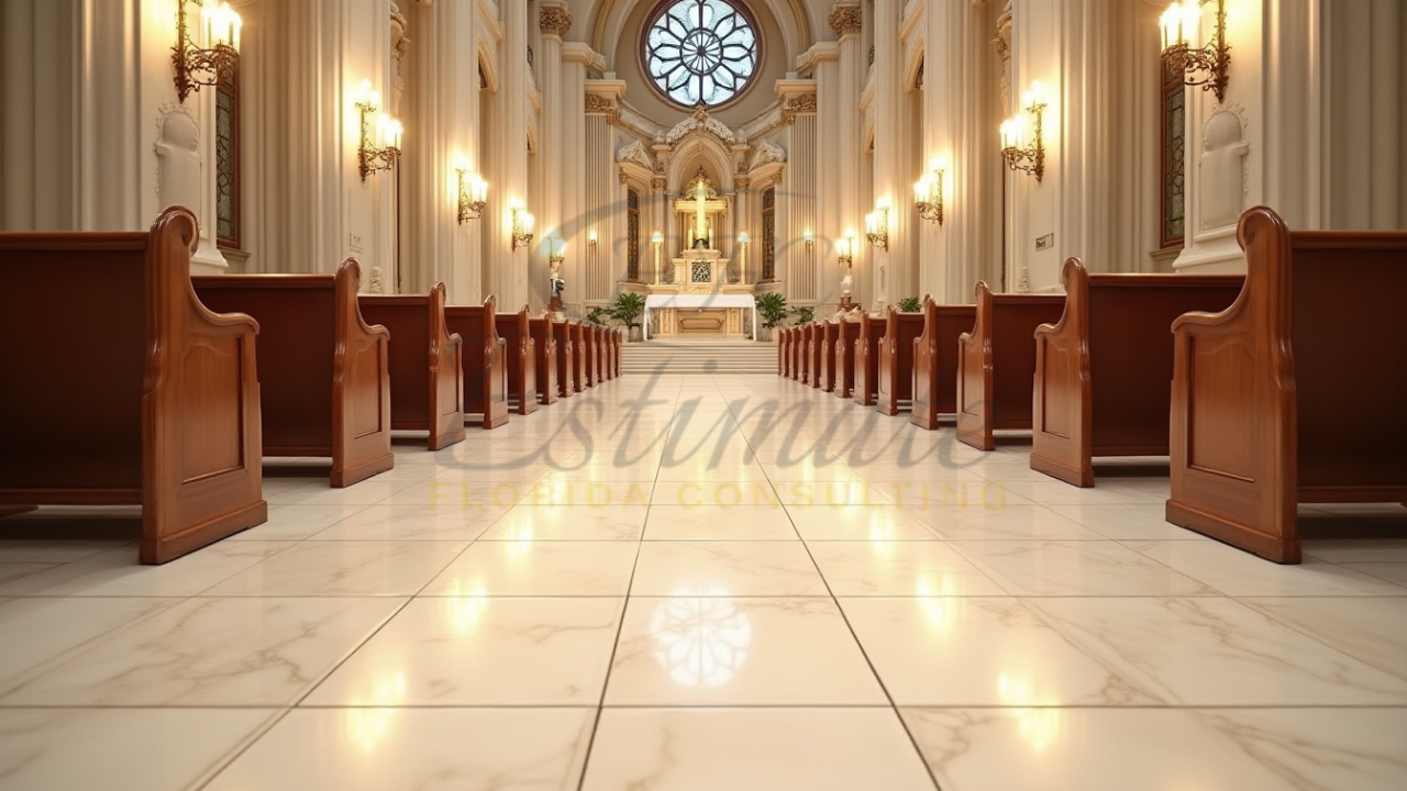 Porcelain Tile Installer for Churches in Boynton Beach