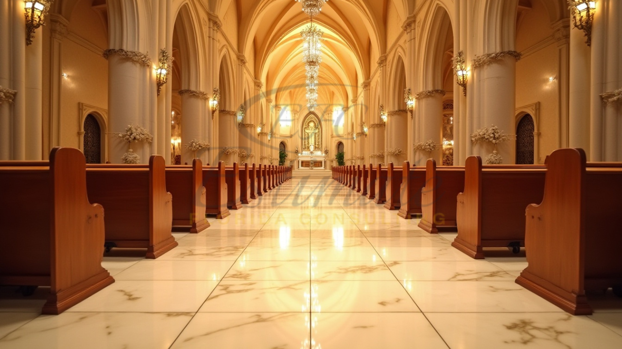 Porcelain Tile Installer for Churches in Coral Springs