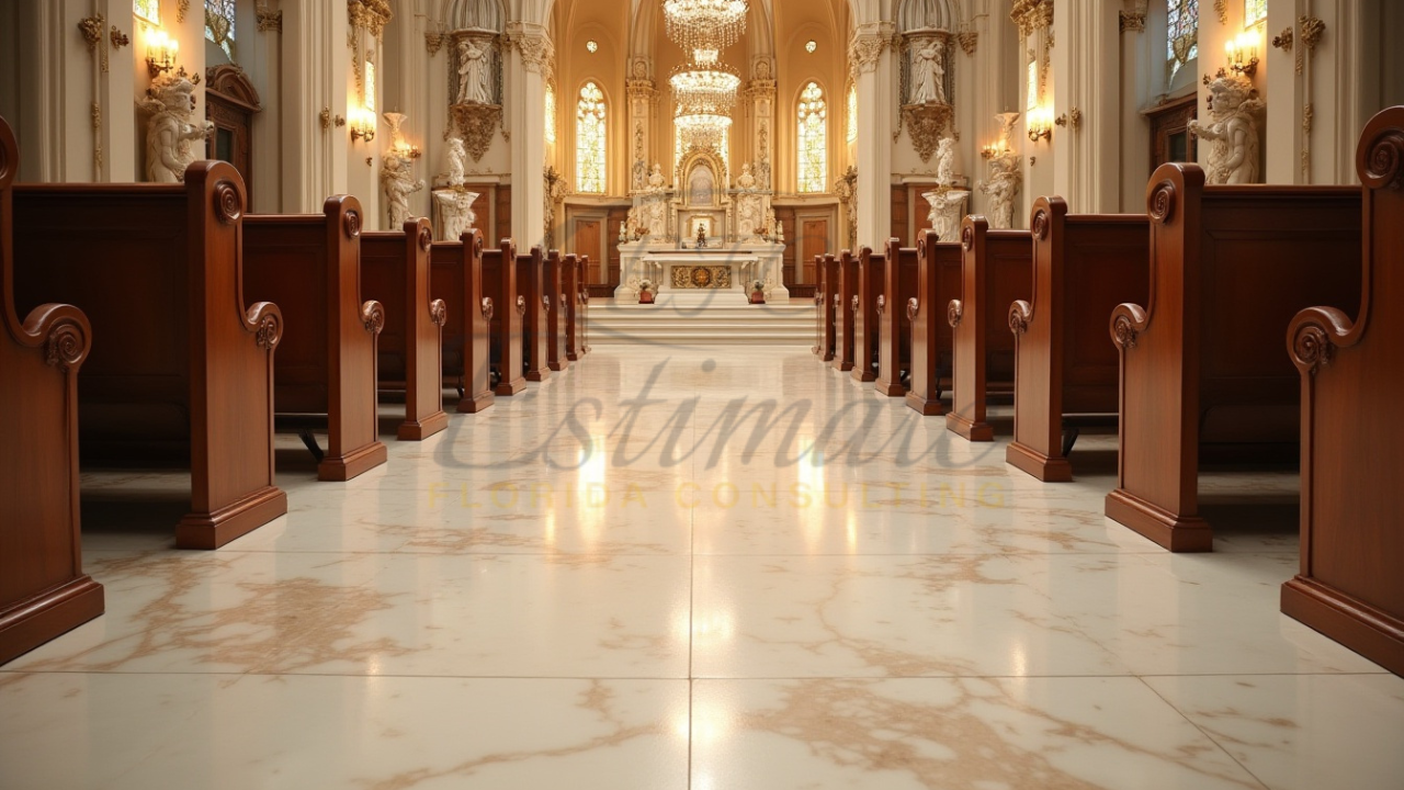 Porcelain Tile Installer for Churches in Jacksonville