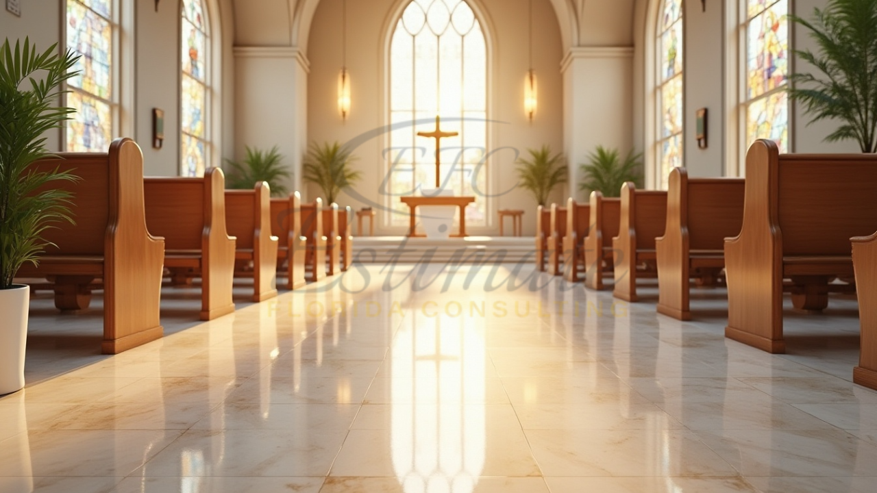 Porcelain Tile Installer for Churches in Melbourne