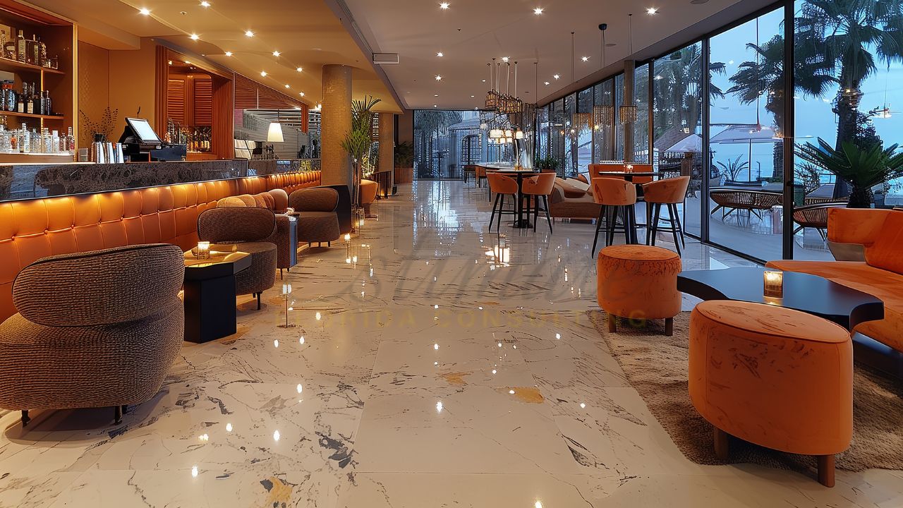 Porcelain Tile Installer for Hotel Lobby in Cape Coral