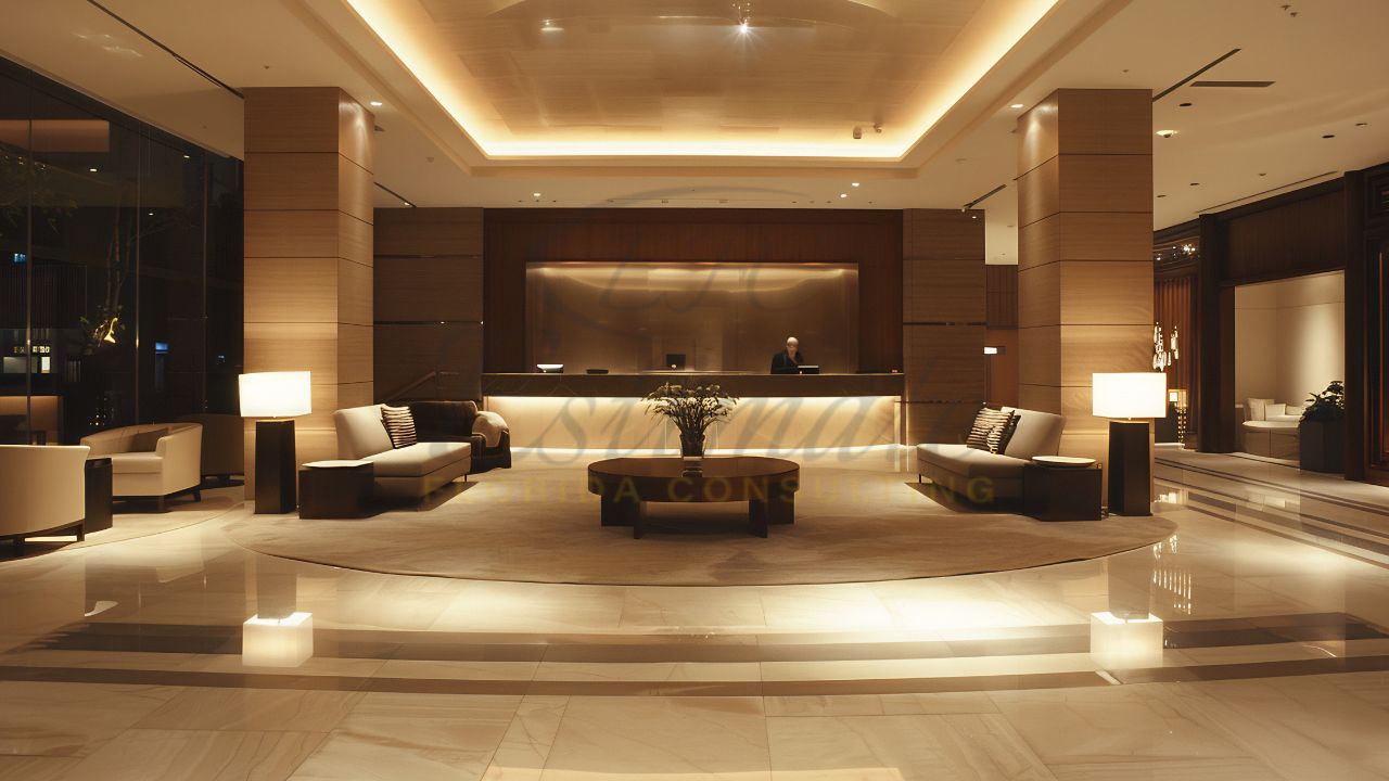 Porcelain Tile Installer for Hotel Lobby in Orlando