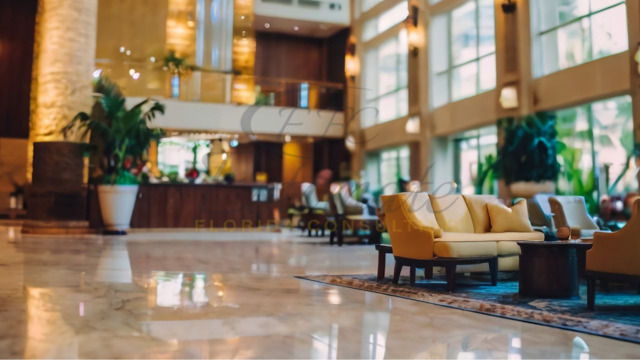 Porcelain Tile Installer for Hotel Lobby in Plantation