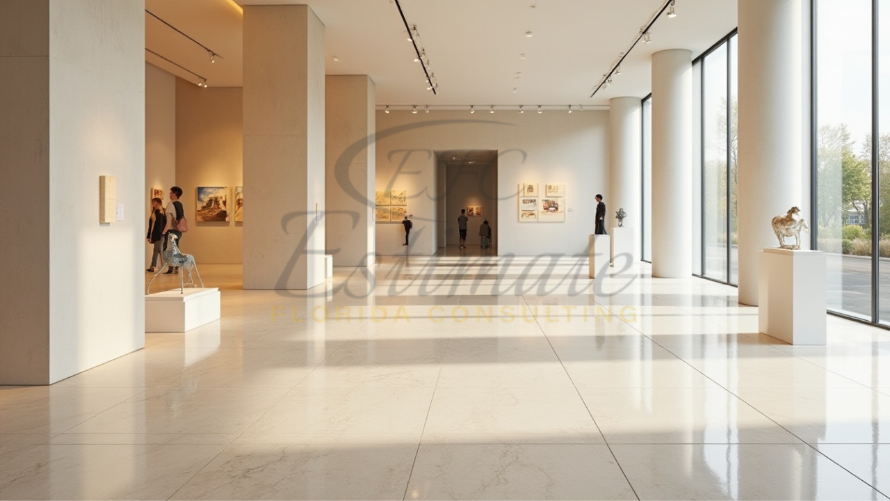 Read more about the article Porcelain Tile Installer for Museum in Boynton Beach