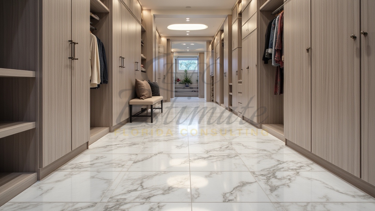 Porcelain Tile Installer for Villa in Boca Raton