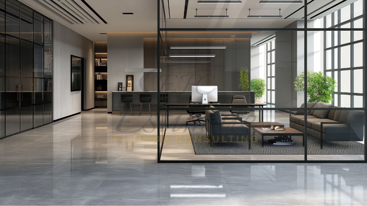 Porcelain Tile for Business Interiors in Gainesville
