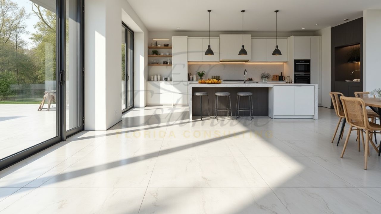 Porcelain Tile for New Homes in Plantation