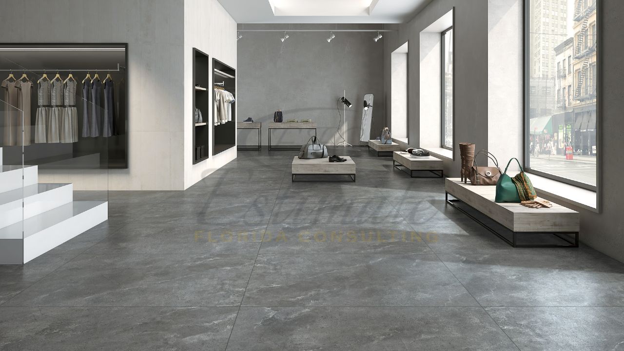 Retail Porcelain Tile Installation in Delray Beach, FL