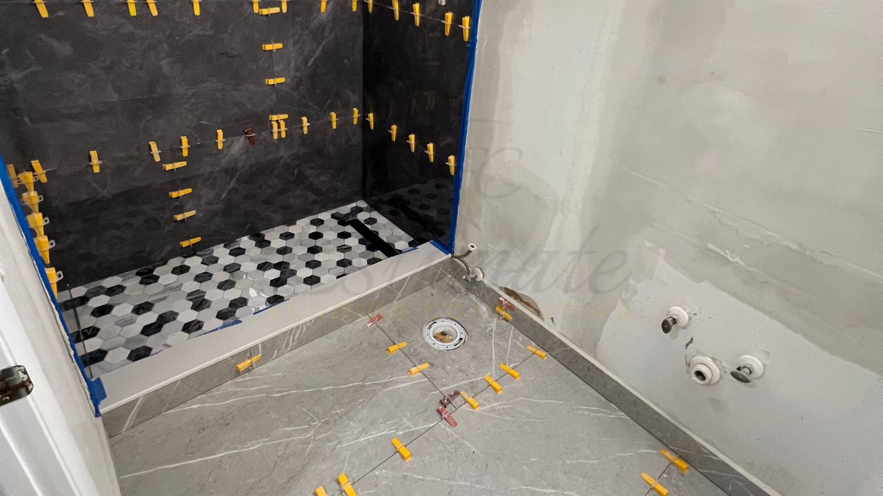 Bathroom Porcelain Tile Installation in Destin