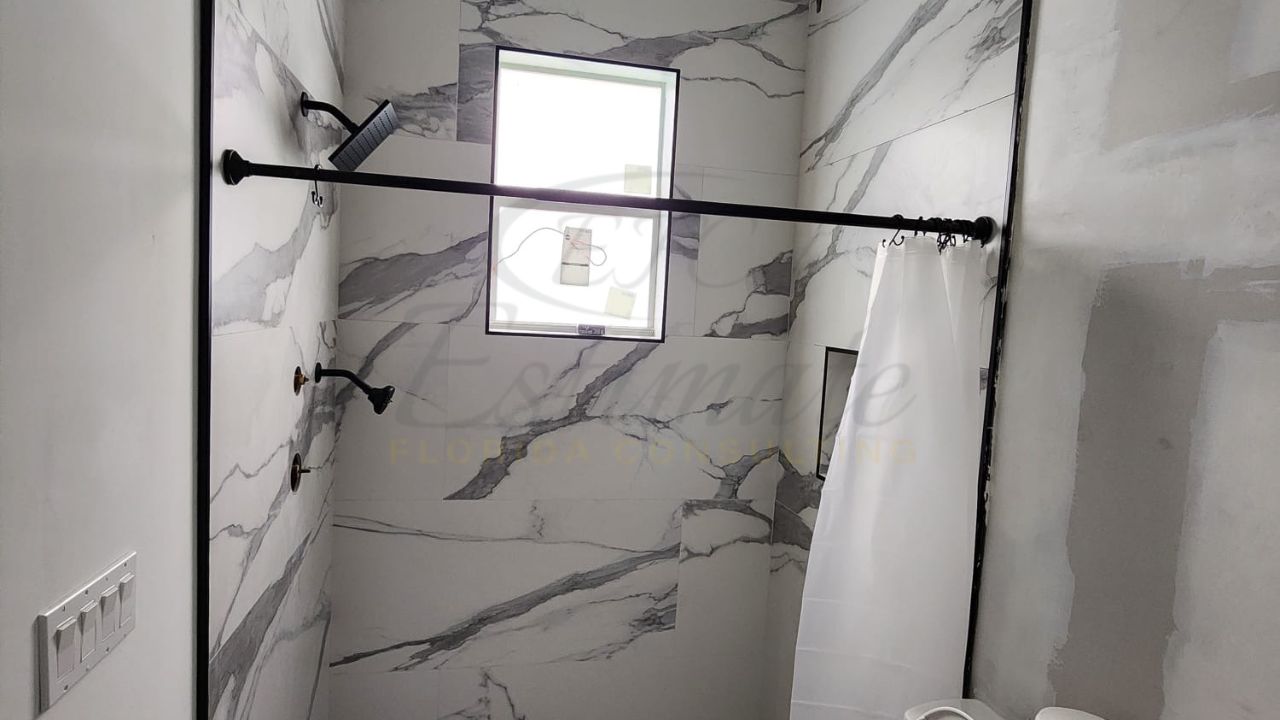 Bathroom Porcelain Tile Installation in Sarasota