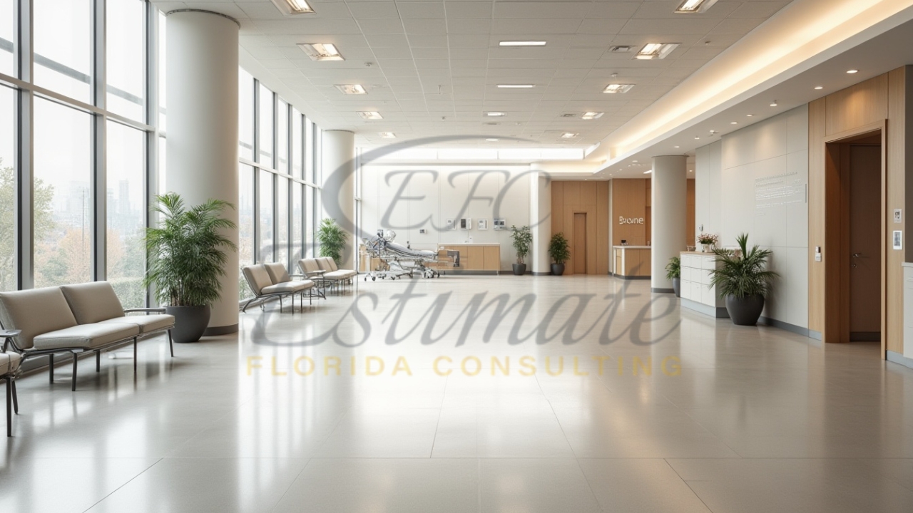 Hospital Porcelain Tile Installation in Hialeah