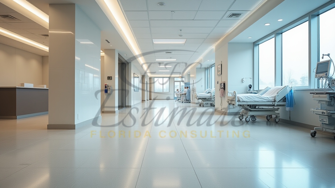 Hospital Porcelain Tile Installation in Hialeah