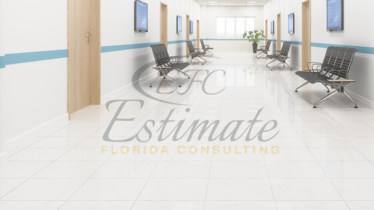 Hospital Porcelain Tile Installation in Plantation