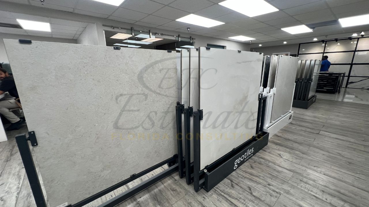 Luxury home porcelain tile flooring in Jacksonville