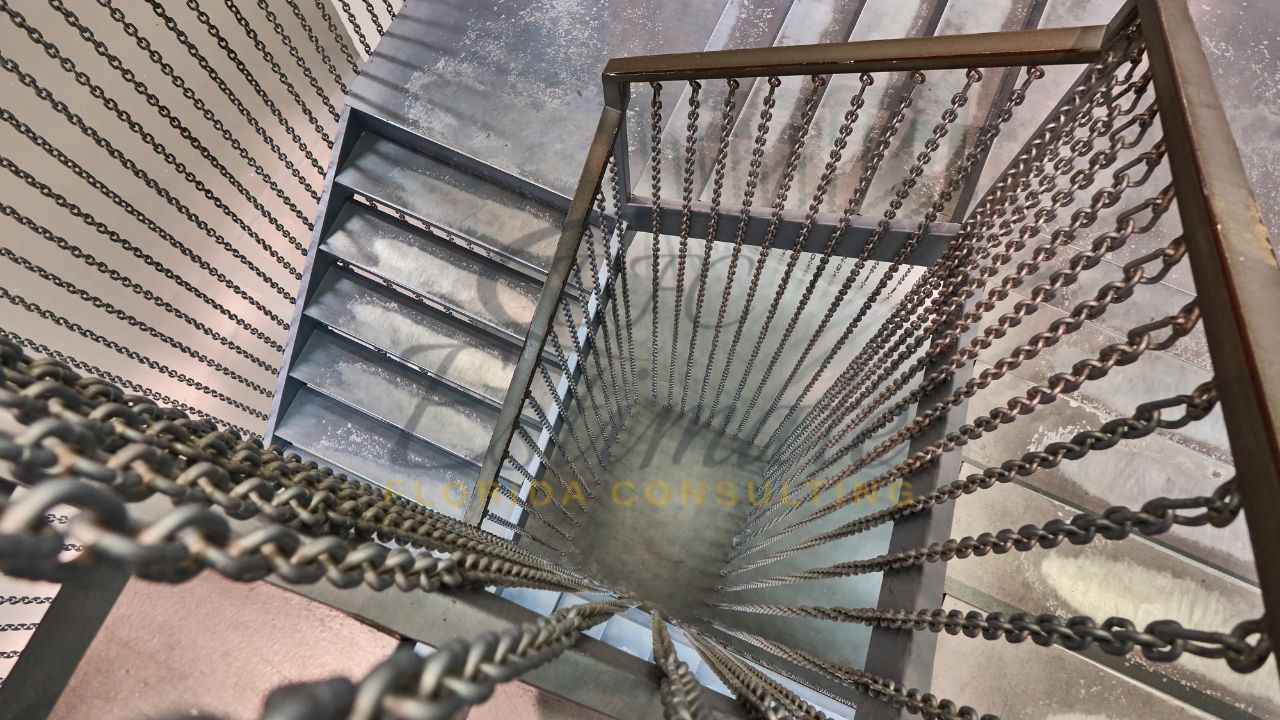 Metal Staircase Contractors in Miami