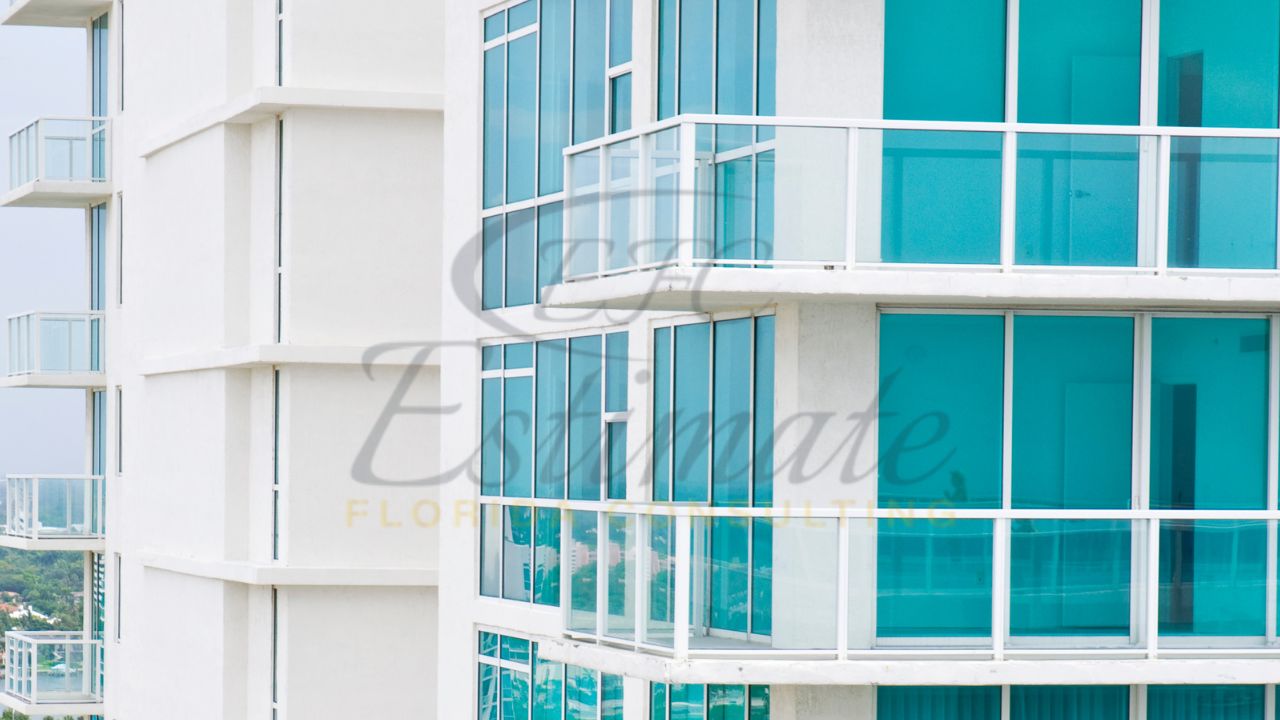 Balcony Glass Railing Installation in Miami