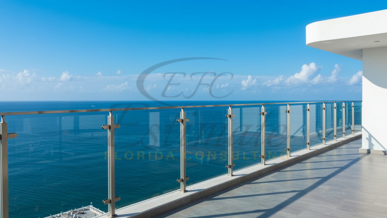Balcony Glass Railings Contractors in Altamonte Springs