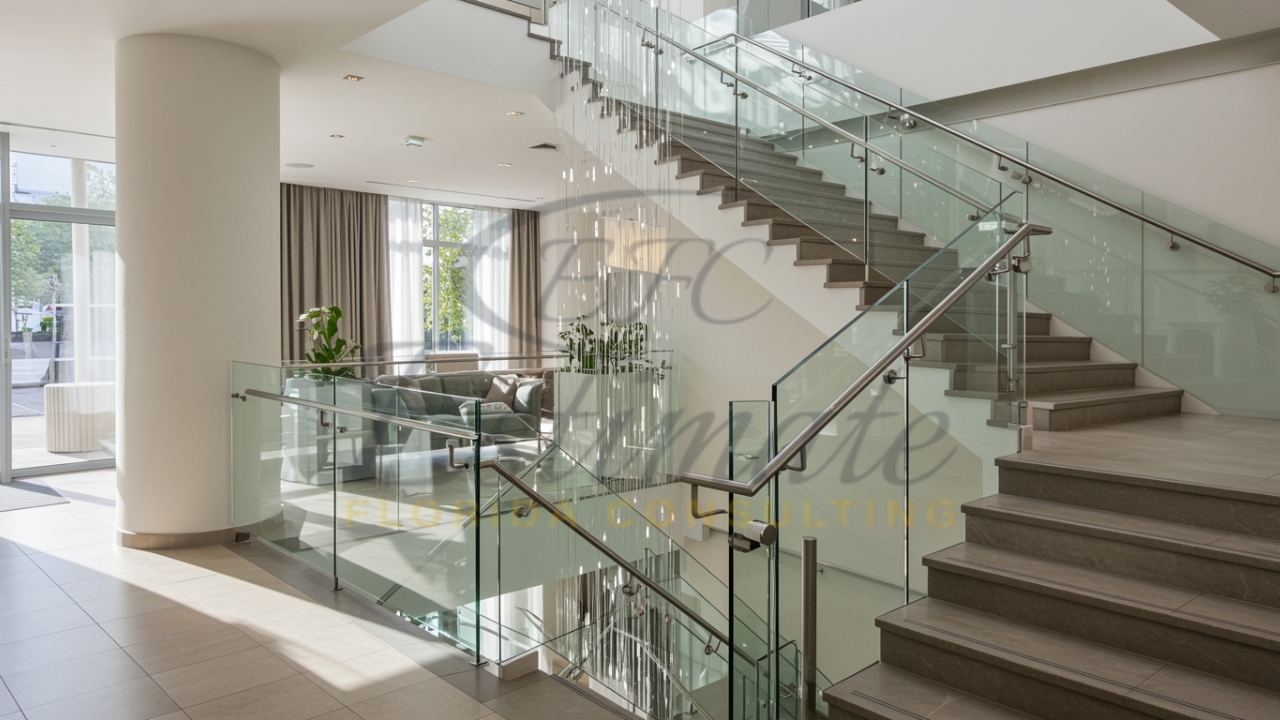 Glass Railing Contractors in Estero