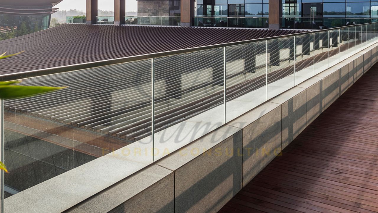 How Glass Railings Boost Curb Appeal for Florida Hotels & Resorts