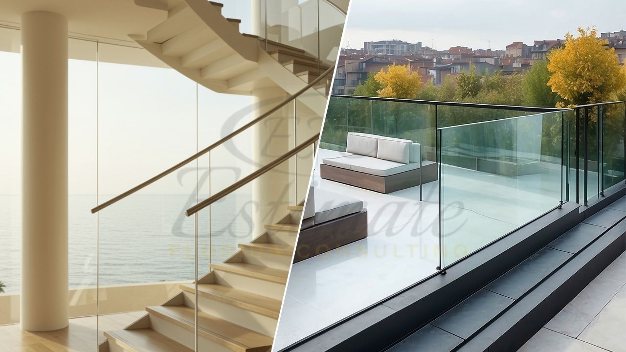 How Much Do Indoor vs Outdoor Glass Railings Cost in Florida