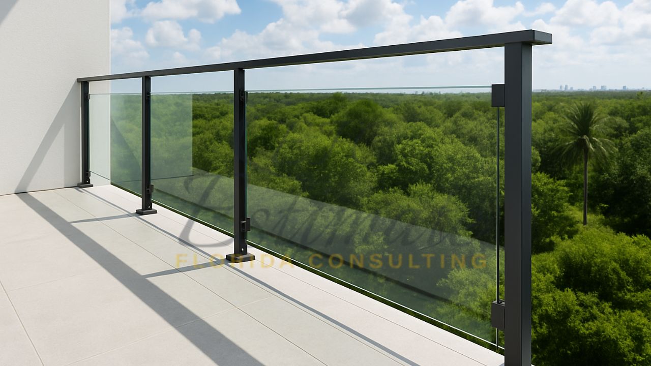 How Tempered Glass Railings Add Value to Your Florida Property