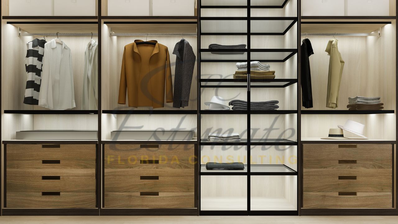 Luxury Custom Closets in Gainesville