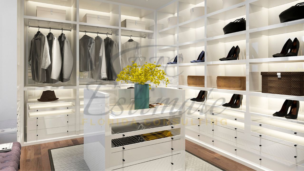 Luxury Custom Closets in Palm Beach Gardens