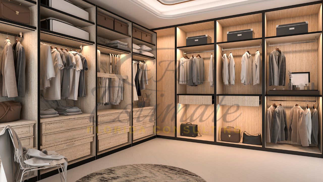 Luxury Custom Closets in Plantation