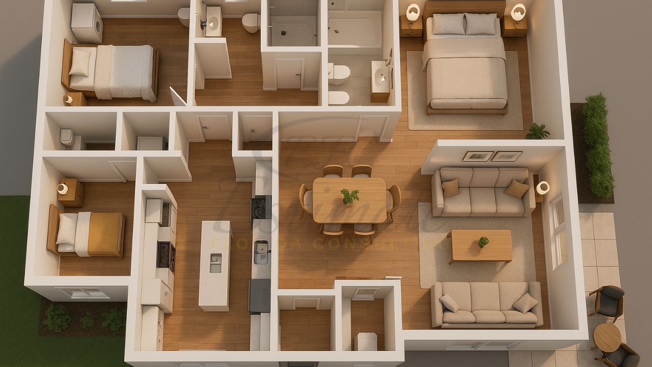 3D Architecture Floor Plan Services in Tamarac