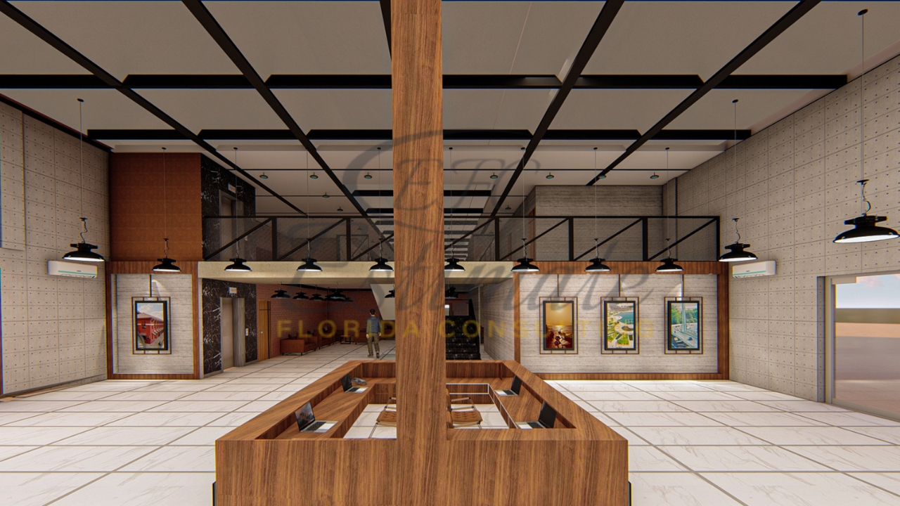 3D Rendering for Commercial Interiors