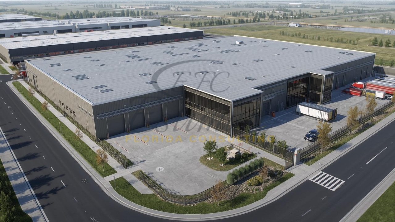 3D Rendering for Warehouses and Industrial Buildings