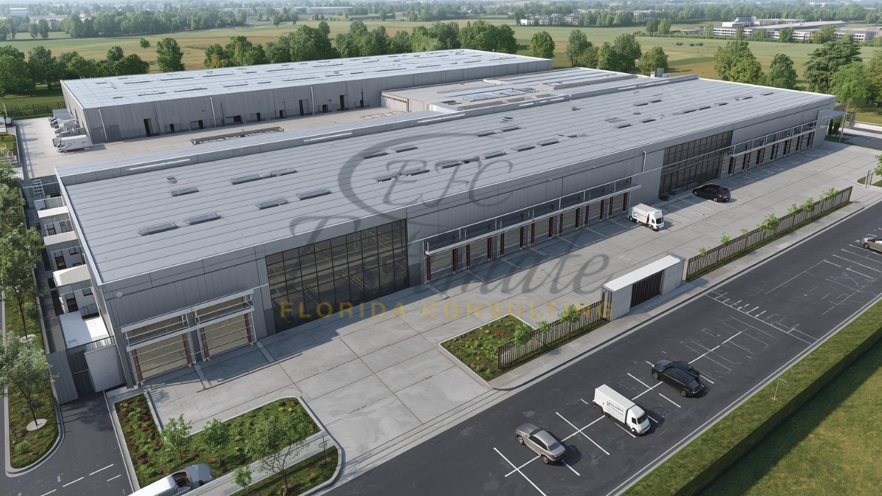 3D Rendering for Warehouses and Industrial Buildings