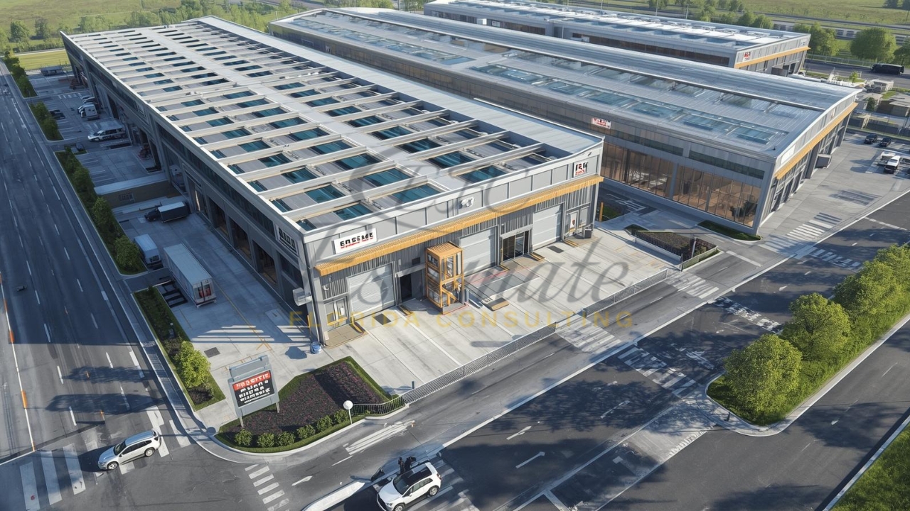 3D Rendering for Warehouses and Industrial Buildings