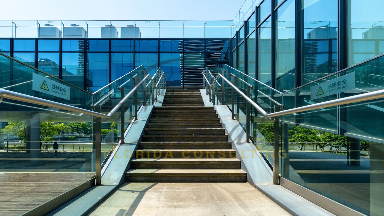 Commercial Glass Railing Services in Lauderhill