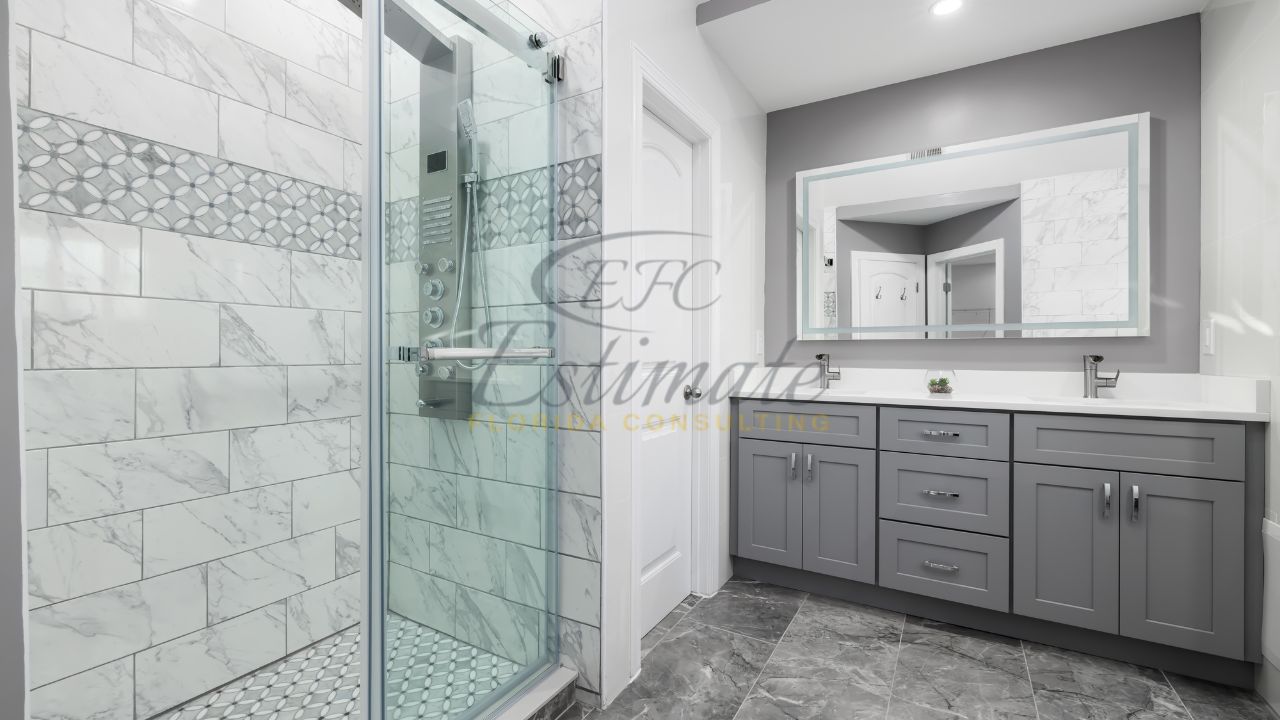 Glass Shower Doors in Winter Garden