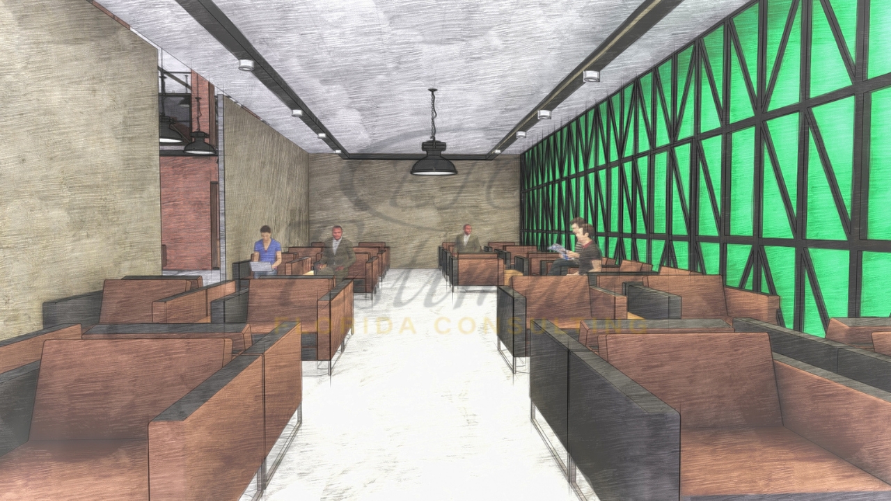 Office Building 3D Rendering