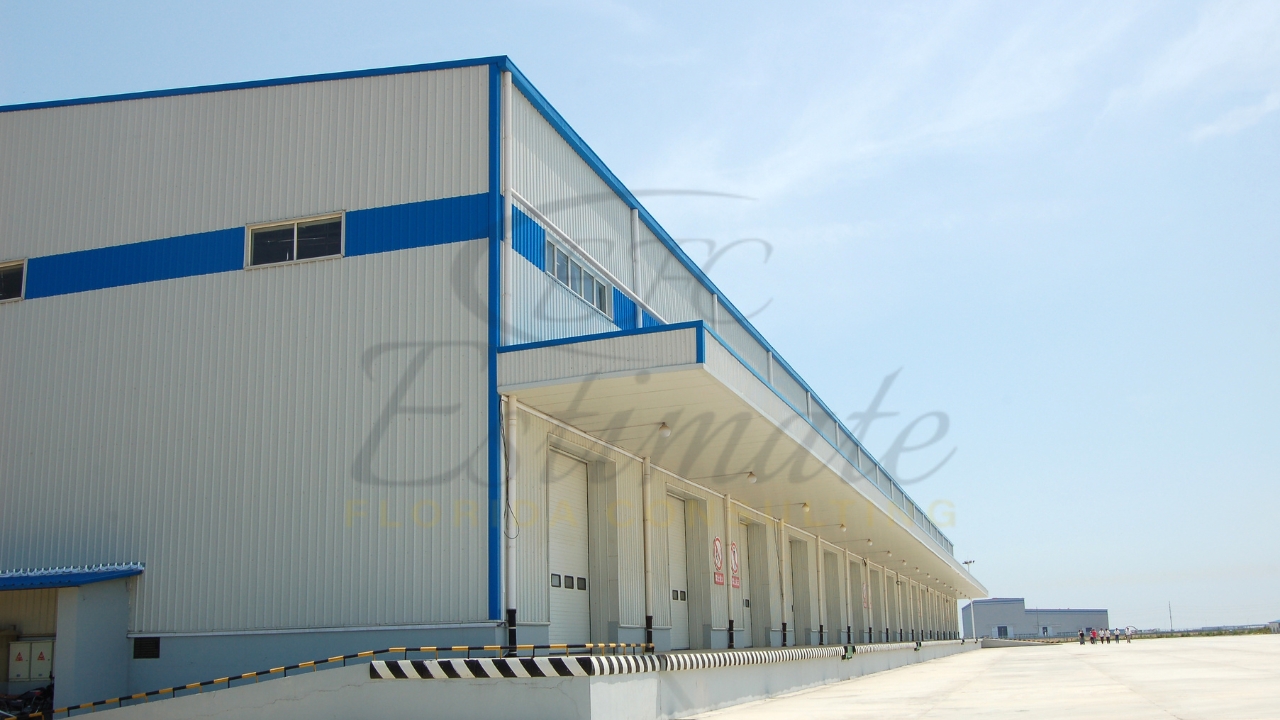 Warehouse Construction Estimate for Bank Financing in Florida