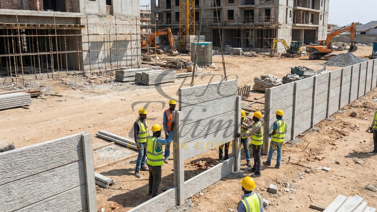 Concrete Fence Cost Estimator