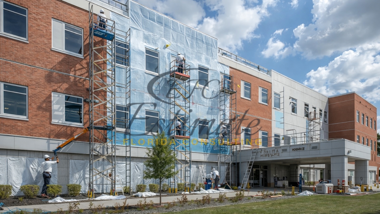 Exterior Painting Cost Estimator for Commercial Buildings in Florida