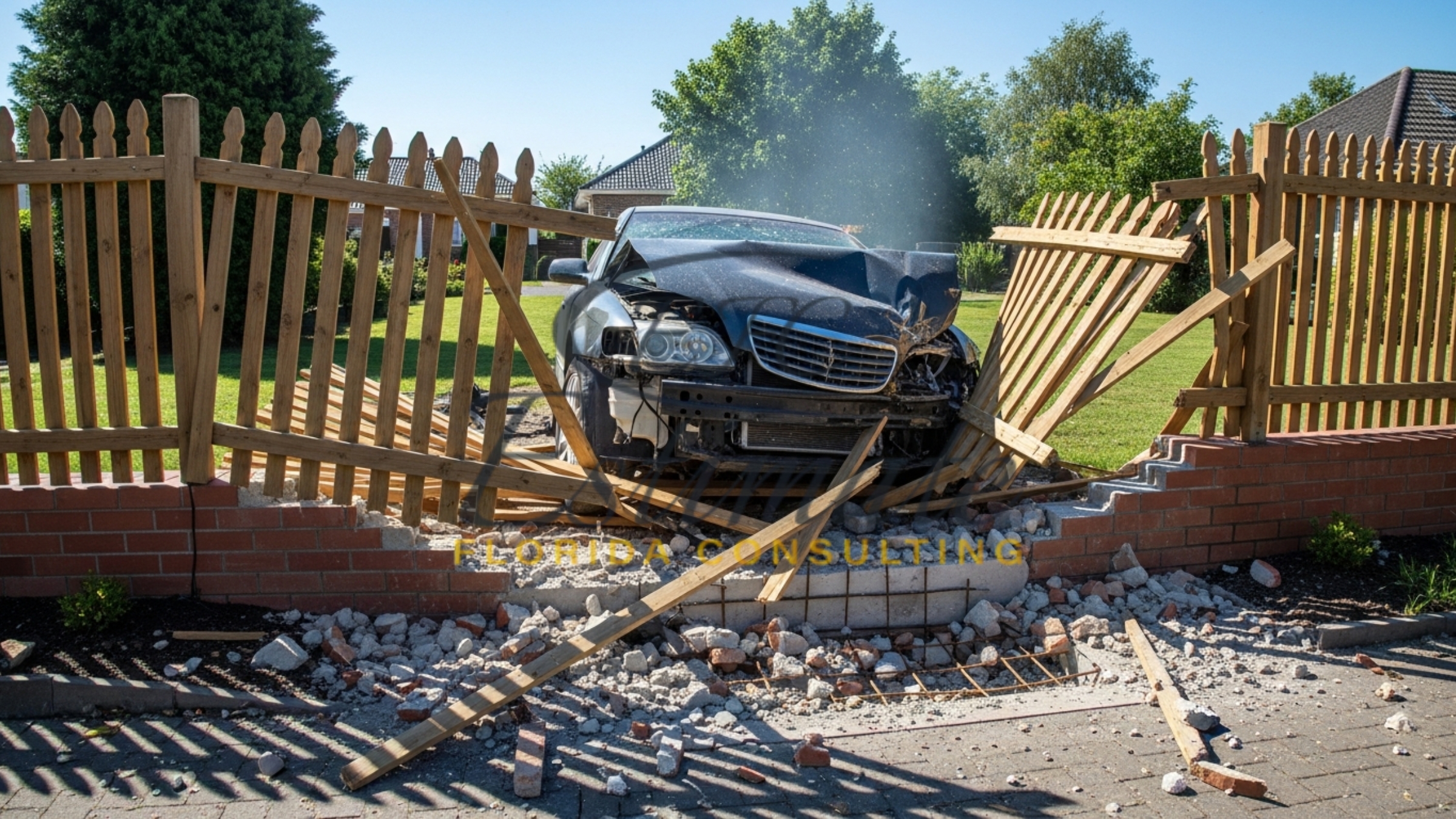How Much Does It Really Cost to Rebuild After a Car Hits Your Property
