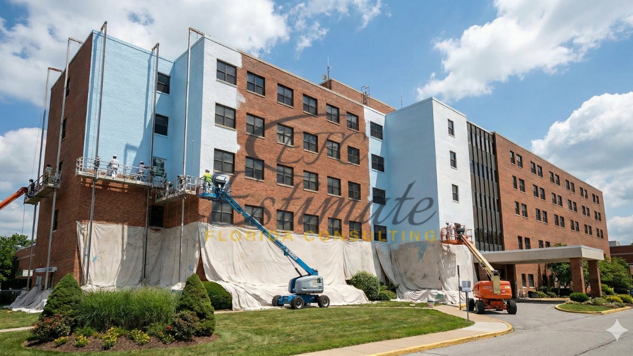How to Bid Hospital Exterior Painting Projects Accurately